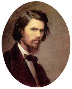 <b>Иван Крамской</b>. Автопортрет. 1867 год