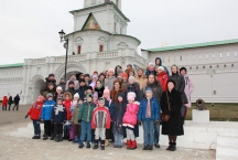 Паломническая поездка детской Воскресной школы в Ново-Иерусалимский монастырь